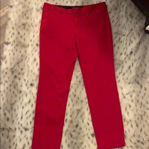 Red banana republic pants.
